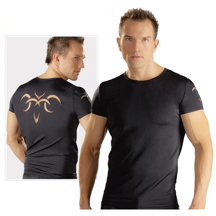 Футболка мужская с принтом на спине Sven Joy Ment Shirt черная, M