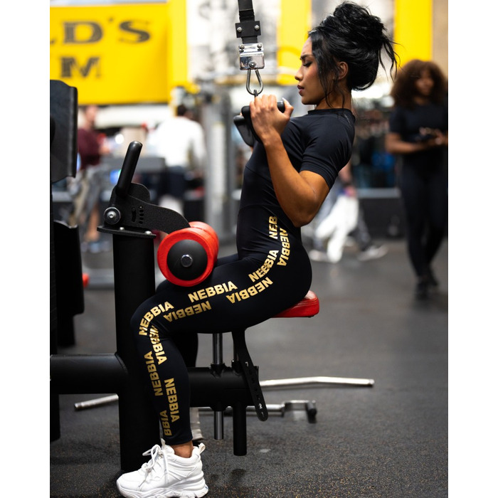 Комбінезон Nebbia Women's Workout Jumpsuit INTENSE Focus Gold 823