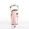 Босоножки Pleaser Adore-709HGCH *Каблук 7 дюймов, босоножкии с ремешком на щиколотке шириной 2 3/4 дюйма, розовое золото
