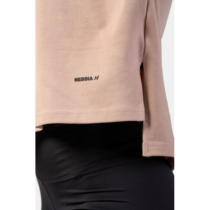 Футболка Organic Cotton Loose Fit 'The Minimalist” Crop Top 417 Salmon