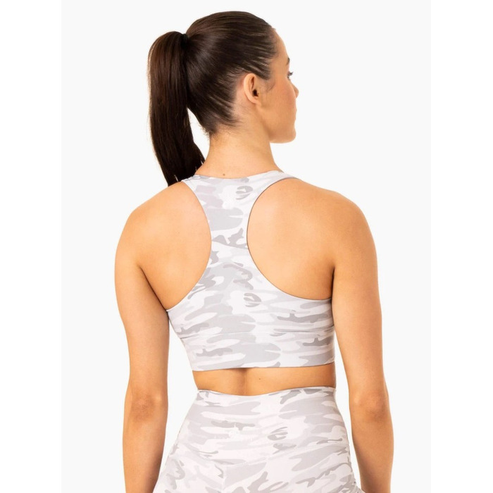 Топ Base Racer Back Sports Bra - Grey Camo