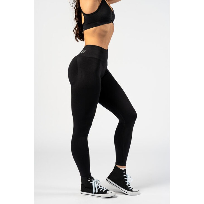 Легінси Nebbia Seamless High-Waist Leggings MAXIMUM PUSH-UP Black 302