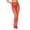 Колготки червоні в дрібну сітку Leg Avenue Nylon Fishnet Pantyhose O/S