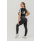 Топ Nebbia Oversized crop top GAME ON Black 610