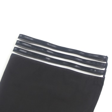 Панчохи еластичні Star Night з імітацією шкіри, чорні, XS-M