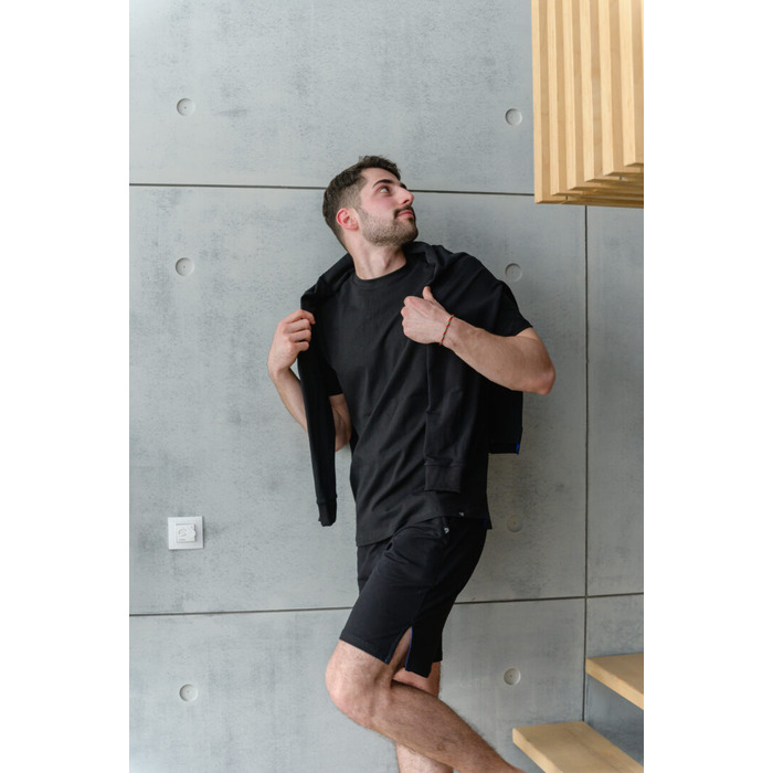 Комплект-трійка Світшот + Футболка приталена + Шорти