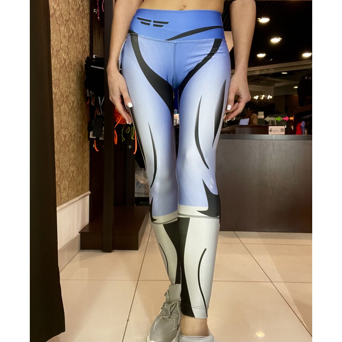 Легінси MyAngel With Black Stripes Blue