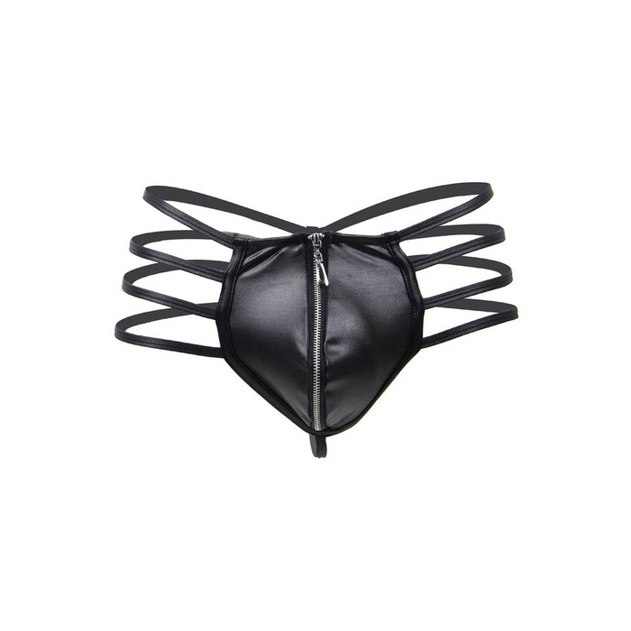 Мужские трусы сексуальные Star Night на молнии, черные, M