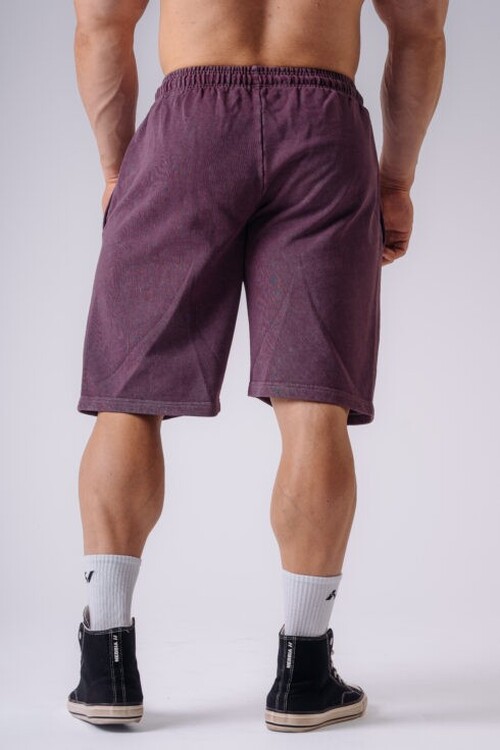 Шорти NEBBIA x Olympia Relaxed Sweat Shorts Bordo 950