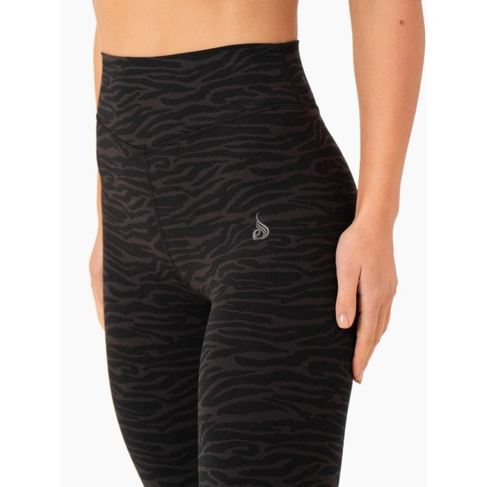 Леггинсы Transform High Waisted Leggings - Black Zebra