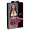 Костюм школьницы в клеточку Cottelli Collection Schoolgirl 4 предмета, M