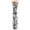 Чоботи Pleaser Adore-1002DP *7 дюймів на підборах, 2 3/4 дюйма, еластичні шкарпеткоподібні черевики, що натягуються, білі/чорні