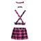 Костюм школьницы в клеточку Cottelli Collection Schoolgirl 4 предмета, M