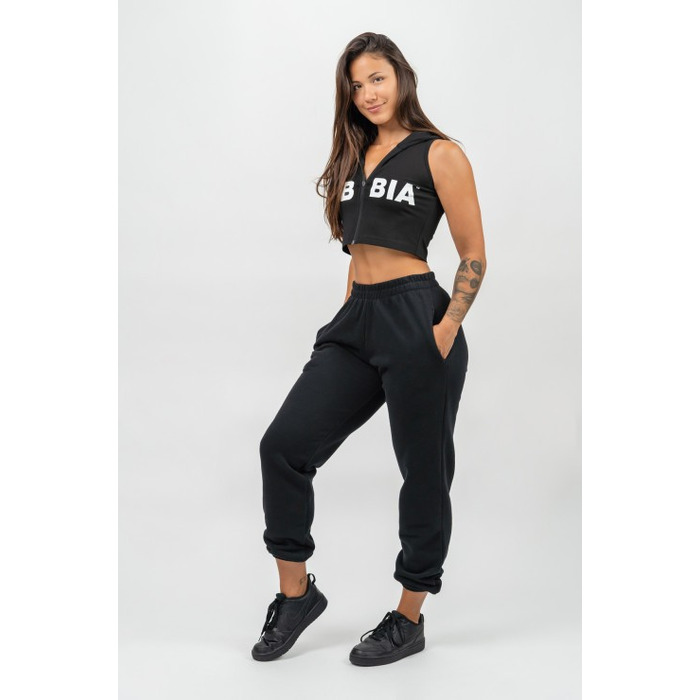 Штани Nebbia Oversized Joggers With Pockets Gym Time Black 281