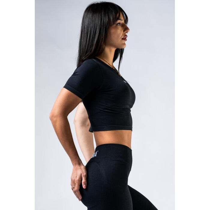 Топ Nebbia Open-Back Sports Bra POWER Black 891