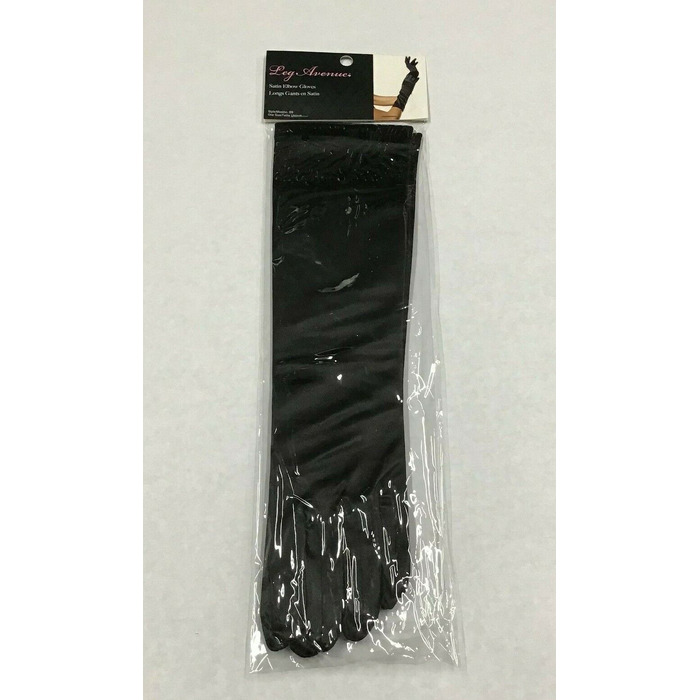 Рукавички атласні Leg Avenue Elbow Length Satin Gloves O/S