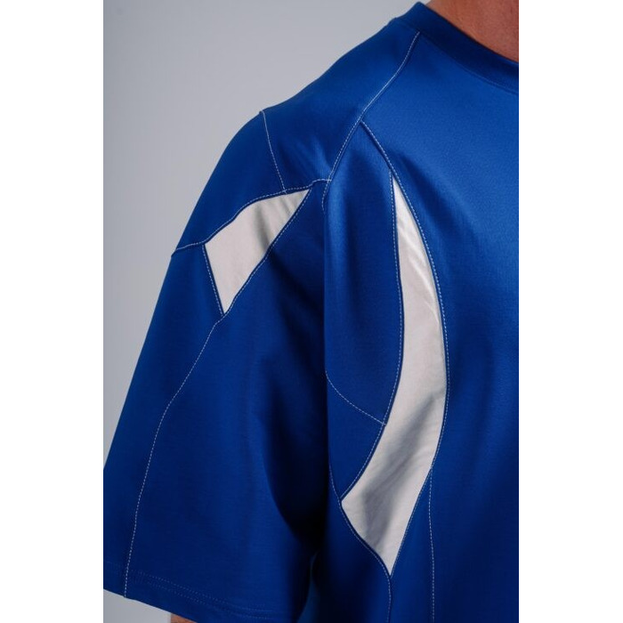 Футболка Nebbia Oversized Pump Cover T-Shirt PRIMAL Blue 871