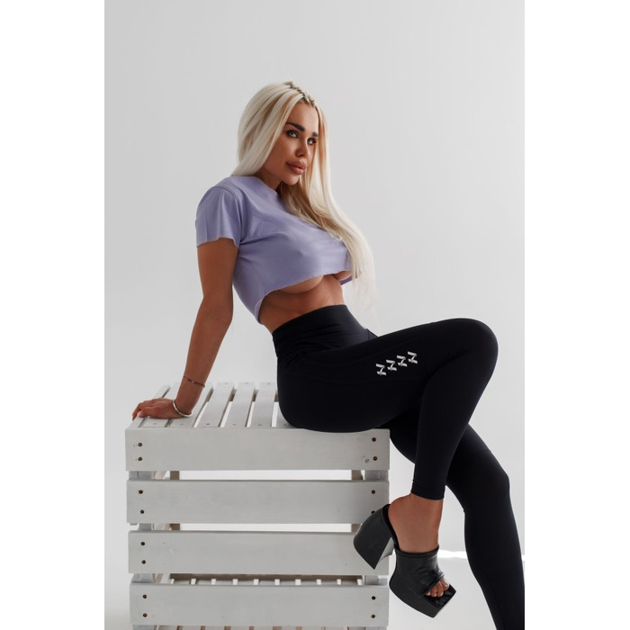 Легінси High Waisted Shaping Leggings AGILE Black 464