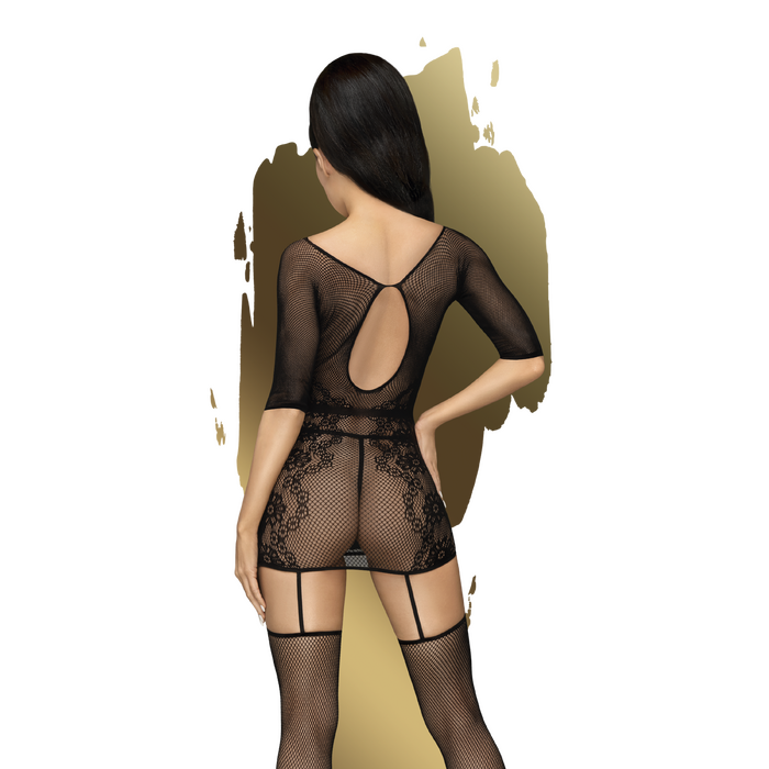 Мини платье с чулками Penthouse High stakes black (XL)