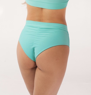 Шорти із складкою М'ятні