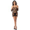 Міні сукня Daring Deluxe Fence Net Black