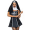 Костюм черниці Leg Avenue, XS, Naughty Nun 2 предмети, чорний