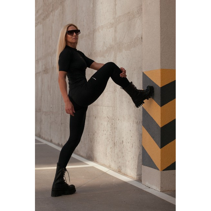 Легінси Python SnakeSkin High-Waist Leggings 407 Black