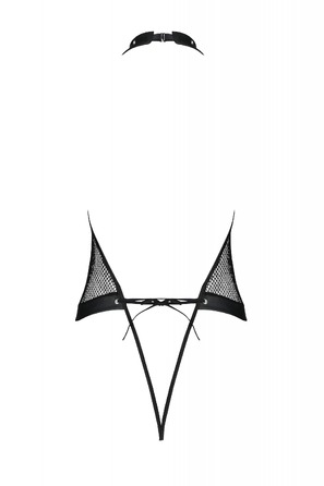 Боди сетка с халтером MOONLIGHT BODY black S/M - Passion