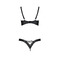 Бикини со шнуровкой CELIN BIKINI black S/M - Passion