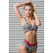 Купальник ArtGO Sport Beach Star high waist, моделюючі плавки з італійської сітки