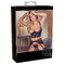 Комплект білизни із трьох предметів з мережива та оксамиту Shelf Bra Set 85B/LShelf Bra Set 80B/M