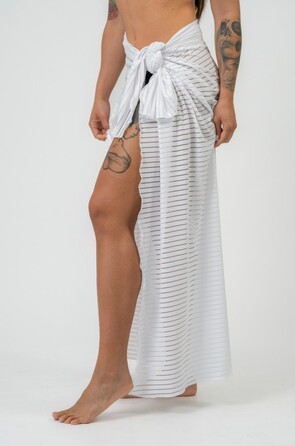 Парео Nebbia BRASILIA Beach Scarf White 769