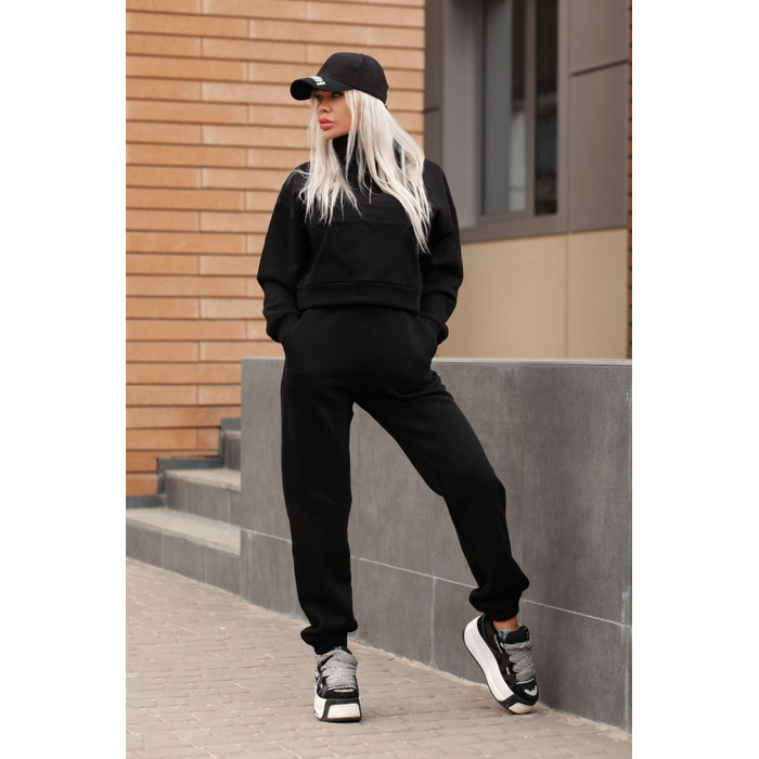 Штани на флисе Victory Winter Style On Fleece Black/One Size