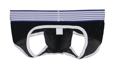 Мужские трусы Star Night с открытым доступом сзади, черные, L