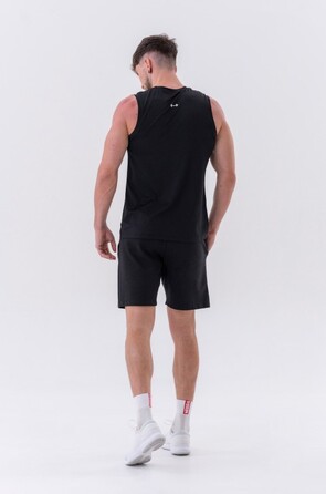 Шорти Relaxed-fit Shorts with Side Pockets BLACK 319