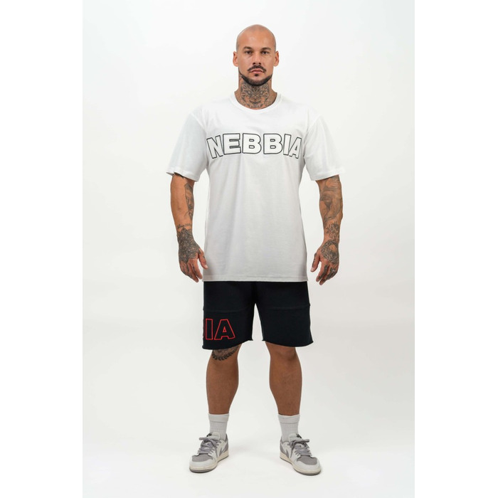 Футболка Nebbia Loose T-shirt LEGACY White 711