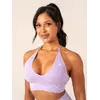 Топ Ryderwear Lift Rib Seamless Halter Sports Bra - Lavender