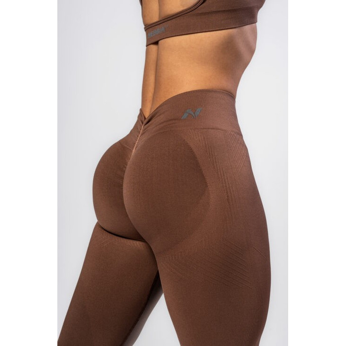 Легінси Nebbia High Waisted Push-Up Leggings TOTALLY SEAMLESS Brown 303