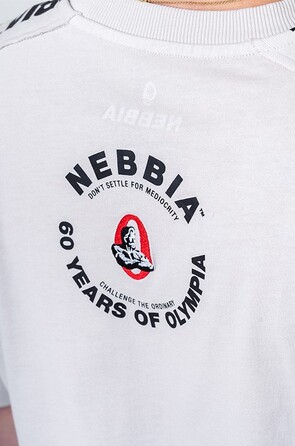 Футболка Nebbia Washed Oversized T-Shirt GOLDEN AGE Light Grey 790