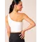 Топ Ryderwear NKD One Shoulder Tank Bra - White