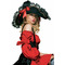 Капелюх пірата жіночий Swashbuckler Pirate Hat від Leg Avenue, чорний
