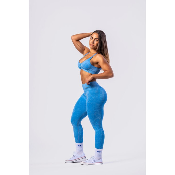 Легінси Nebbia High Waisted Push-Up Leggings TOTALLY SEAMLESS Blue 303
