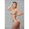 Купальник ArtGO Sport Beach Star high waist, моделюючі плавки з італійської сітки