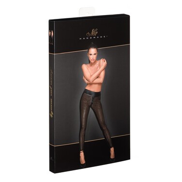 Брюки спандекс сетка F233 Noir Handmade M