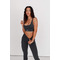 ТОП Nebbia ACTIVE SPORTS BRA WITH MEDIUM IMPACT DARK GREY 413