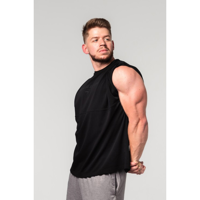 Футболка Nebbia Oversized Heavyweight Cotton T-shirt NO SHORTCUTS Black 354