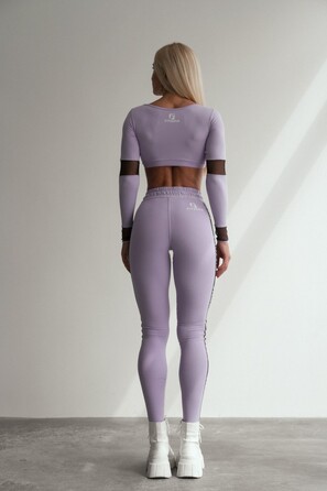ТОП LILAC TOP WITH DETAILS IN FISHNET