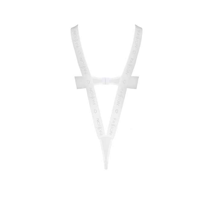 Боди с открытой грудью KYOUKA BODY white S/M - Passion