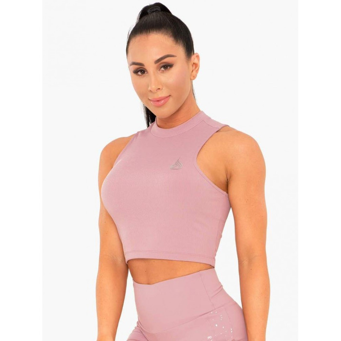 Майка RW Ribbed Cropped Tank Mauve
