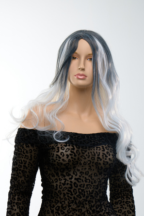 Перука довга хвиляста Fetish Hair балаяж блонд, 65 см